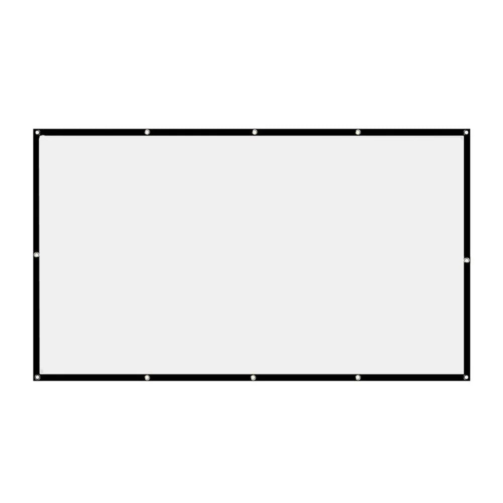 16:9 Simple Projector Curtain 100 120