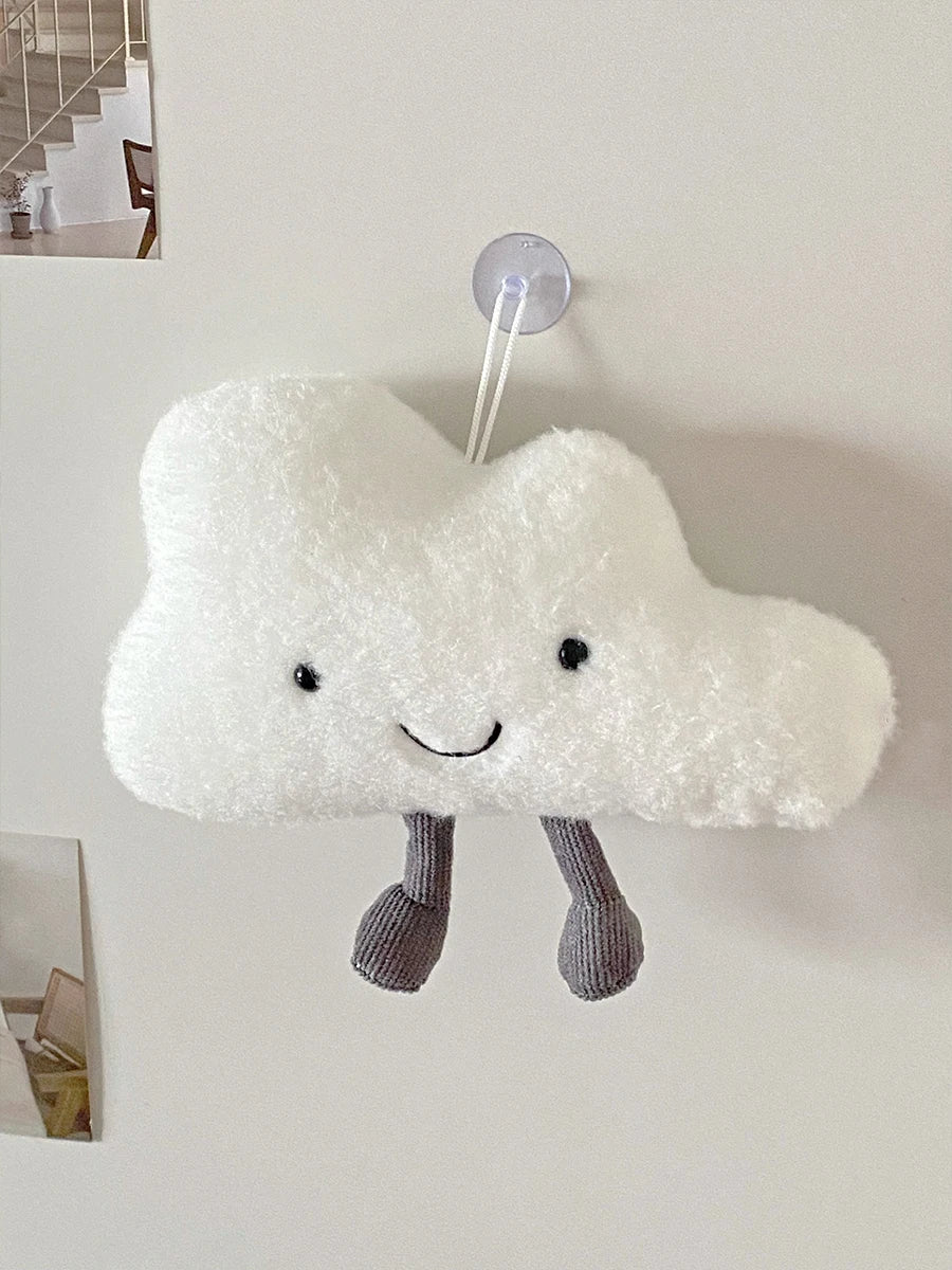Kawaii White Cloud Plush Pillow Very Soft Cute