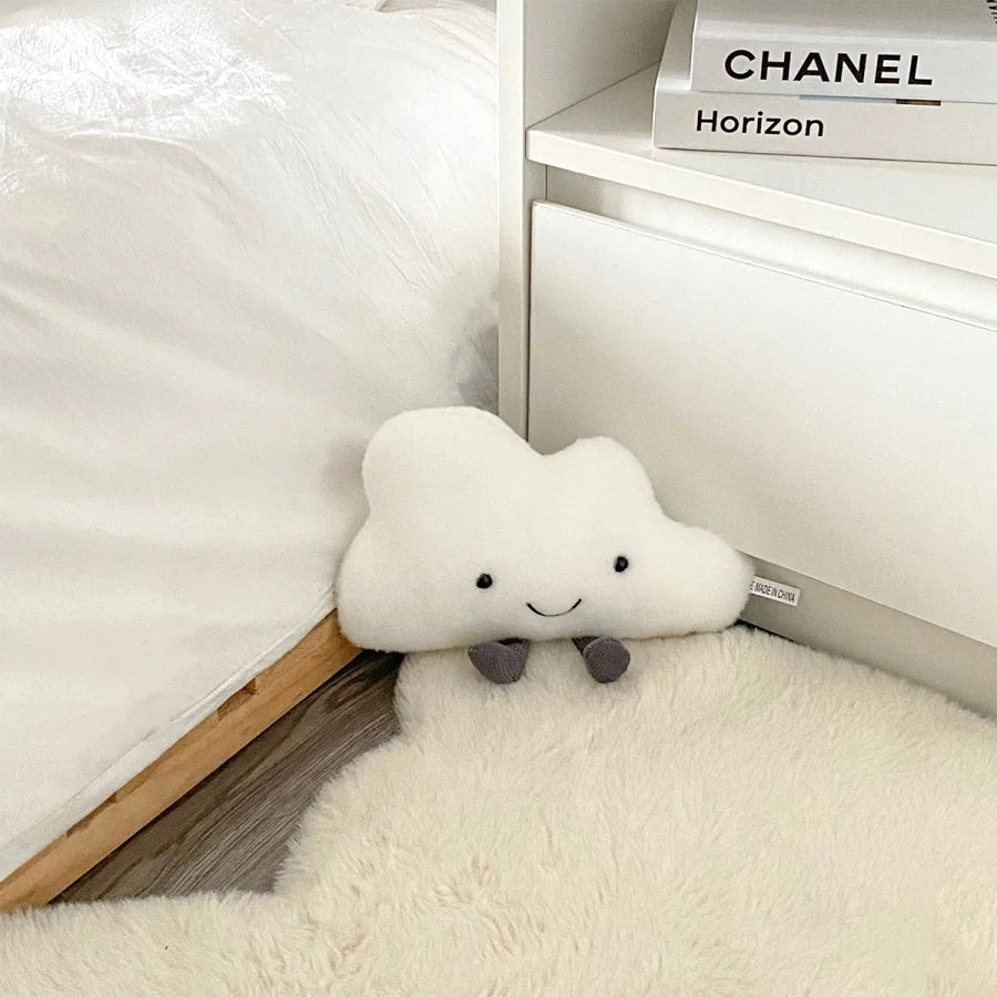 Kawaii White Cloud Plush Pillow Very Soft Cute